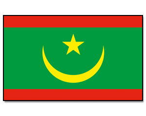 Flag Mauritania 90 x 150